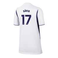 Camiseta Tottenham Hotspur Savio #17 Primera Equipación Replica 2026-27 para mujer mangas cortas